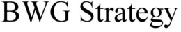 BWG STRATEGY trademark