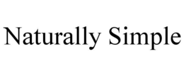 NATURALLY SIMPLE trademark