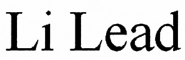 LI LEAD trademark