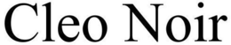 CLEO NOIR trademark