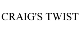 CRAIG'S TWIST trademark
