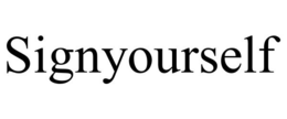 SIGNYOURSELF trademark