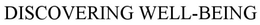 DISCOVERING WELL-BEING trademark