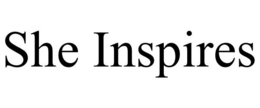 SHE INSPIRES trademark