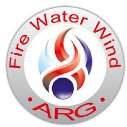 FIRE WATER WIND · ARG · trademark