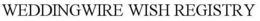 WEDDINGWIRE WISH REGISTRY trademark