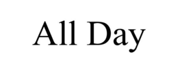 ALL DAY trademark
