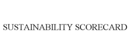 SUSTAINABILITY SCORECARD trademark