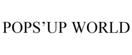 POPS'UP WORLD trademark
