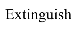 EXTINGUISH trademark