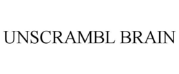 UNSCRAMBL BRAIN trademark