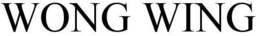 WONG WING trademark