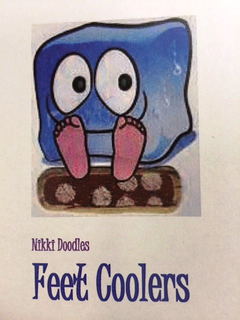 NIKKI DOODLES FEET COOLERS trademark
