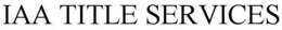 IAA TITLE SERVICES trademark