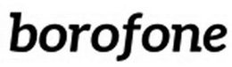 BOROFONE trademark
