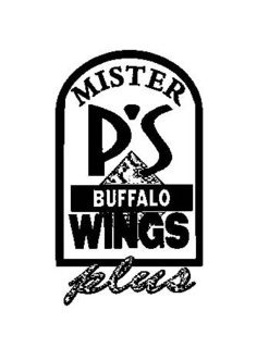 MISTER P'S BUFFALO WINGS PLUS trademark