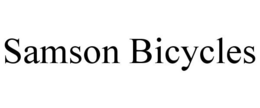 SAMSON BICYCLES trademark