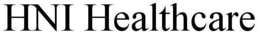 HNI HEALTHCARE trademark