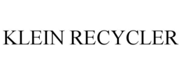 KLEIN RECYCLER trademark