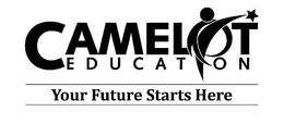 CAMELOT EDUCATION YOUR FUTURE STARTS HERE trademark