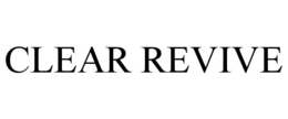 CLEAR REVIVE trademark