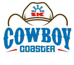 SK COWBOY COASTER trademark