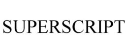 SUPERSCRIPT trademark
