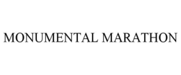 MONUMENTAL MARATHON trademark