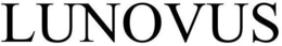 LUNOVUS trademark