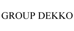 GROUP DEKKO trademark