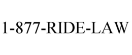 1-877-RIDE-LAW trademark