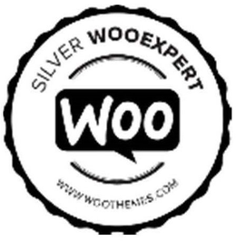 SILVER WOOEXPERT WOO WWW.WOOTHEMES.COM trademark