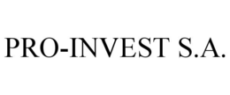PRO-INVEST S.A. trademark