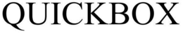QUICKBOX trademark