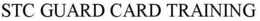 STC GUARD CARD TRAINING trademark