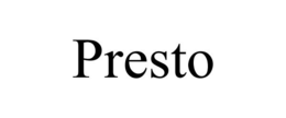 PRESTO trademark