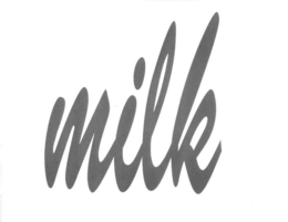MILK trademark