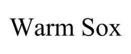 WARM SOX trademark