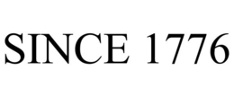 SINCE 1776 trademark