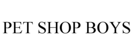 PET SHOP BOYS trademark
