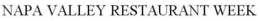 NAPA VALLEY RESTAURANT WEEK trademark