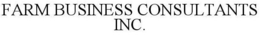 FARM BUSINESS CONSULTANTS INC. trademark