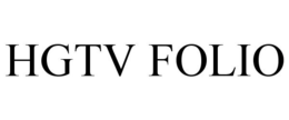 HGTV FOLIO trademark