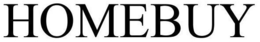 HOMEBUY trademark
