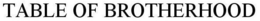 TABLE OF BROTHERHOOD trademark