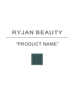 RYJAN BEAUTY "PRODUCT NAME" trademark