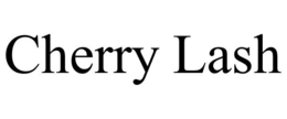 CHERRY LASH trademark