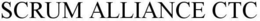 SCRUM ALLIANCE CTC trademark