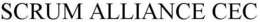 SCRUM ALLIANCE CEC trademark
