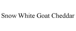 SNOW WHITE GOAT CHEDDAR trademark